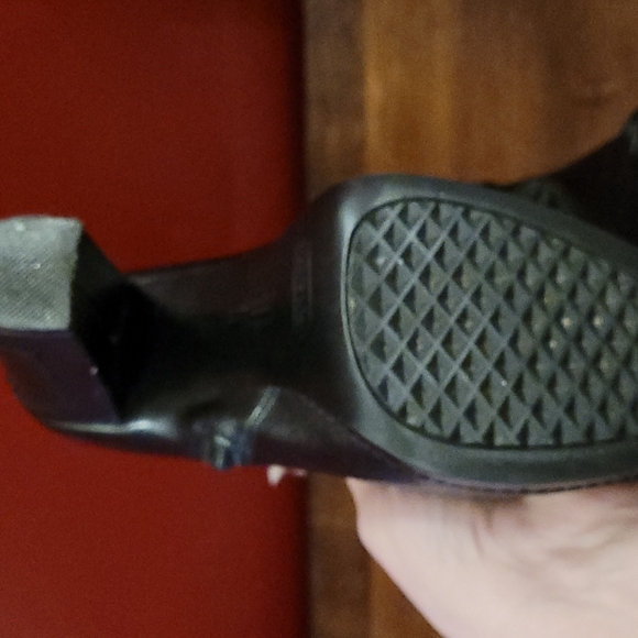 NWT Aerosoles Leather High Heel Black Dress Boot 5.5 NEW - Picture 4 of 7